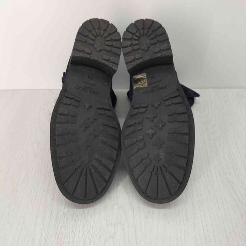 ジミーチュウ JIMMY CHOO YOUTH イタリア製 牛革 スエード 裏地ファー エンジニアショートブーツ レディース JPN:38